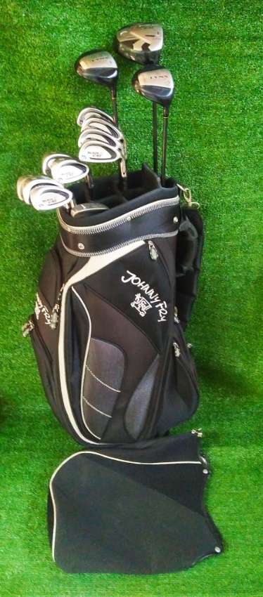 Lynx full set of golf clubs in bag