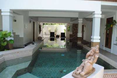 Luxury designer pool villa for rent