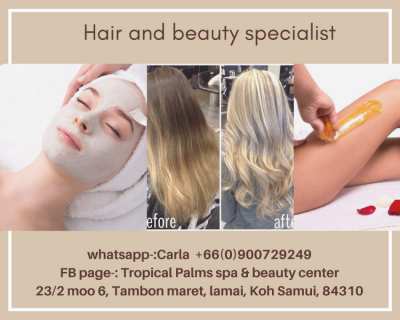 Hair and beauty spa customer base 
