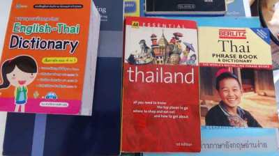 English teaching books, different levels, lesson ideas, Thai guidebook