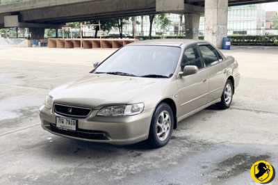 Honda Accord 2.2 AT ปี 1998 ขายสด ฟรี VAT 7% เล่มทะเบียน ชุดโอน ครบ