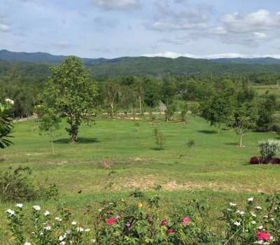 Land for sale, Doi Suthep mountain view, Mae Taeng, Chiang Mai