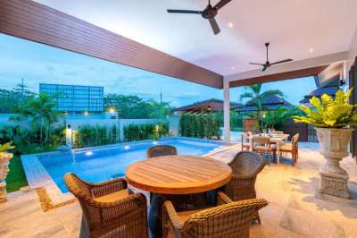 Pool Villa B1 ใกล้ Black Mountain ในรีสอร์ทริมทะเลหัวหิน (ประเทศไทย)