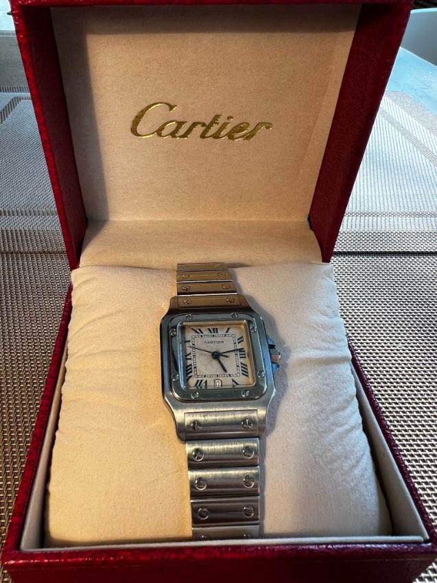 Cartier Santos Galbée Wristwatch