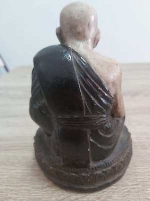 Thai vintage statue of a monk L.P.Tuad 7