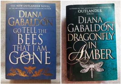 Outlander; Go Tell The Bees That I Am Gone 185, Dragonfly in Amber 135