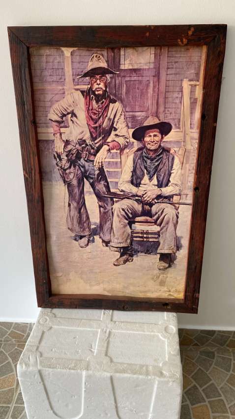 Western Framed Poster and Pictures Reduced Price from 18000/10500.00