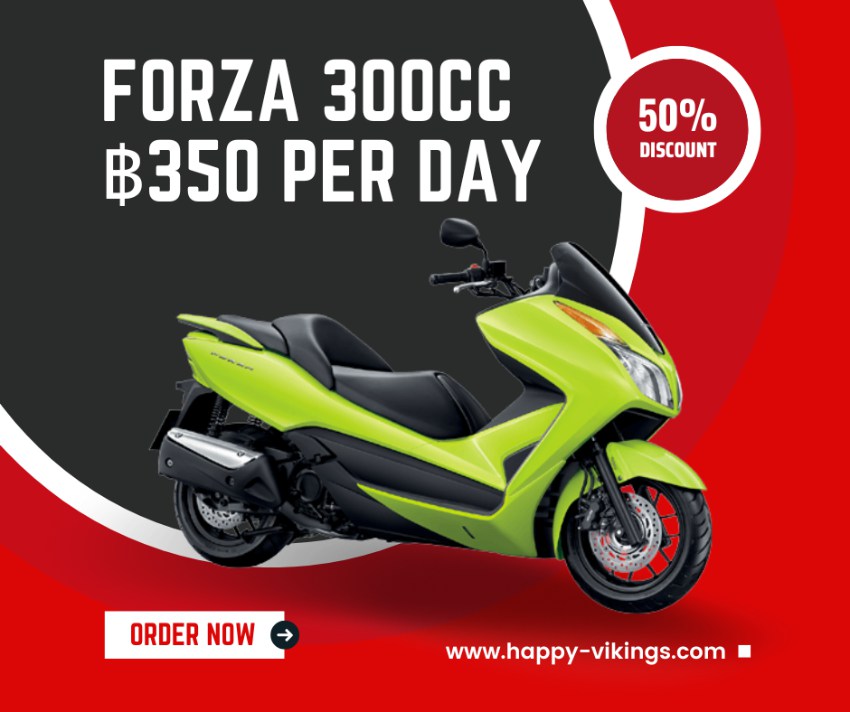 Forza 300cc for only 300 THB