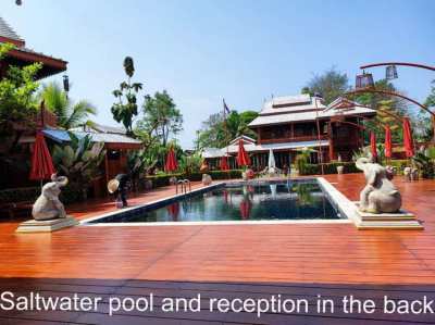 Exclusive and Luxury Teak Wood Villa Longan Resort in Hang Dong