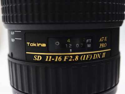 Tokina 11-16mm f/2.8 Pro DX II Lens for Nikon cameras