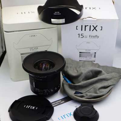 Irix 15mm f2.4 Ultra Wide-Angle Lens for Nikon F Mount, Weather-Sealed