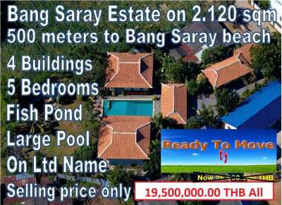 Resort Style Villa Bang Saray: WALK TROUGH VIDEO!!!