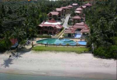 Rent in a Beachfront gated community a 4 bedroom 4 bath pool villa 