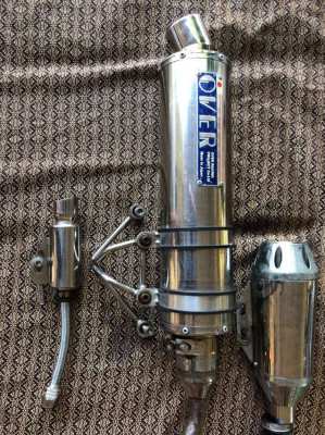 Honda PCX Sport Exhaust System Stainless Steel OVER Brand