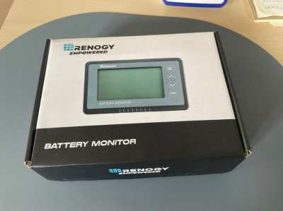 Renogy Battery Monitor, 10-120V DC up to 500A