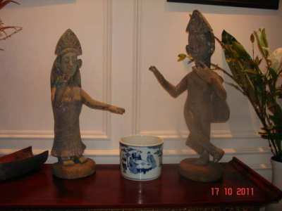 One pair of Ancient African Gods and Goddesses