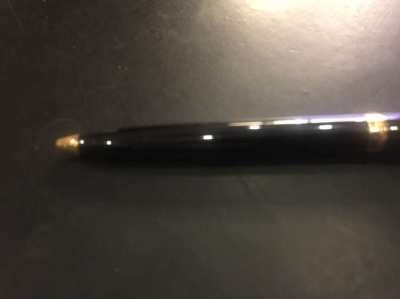 NEW WATERMAN BLACK LACQUER BALLPOINT