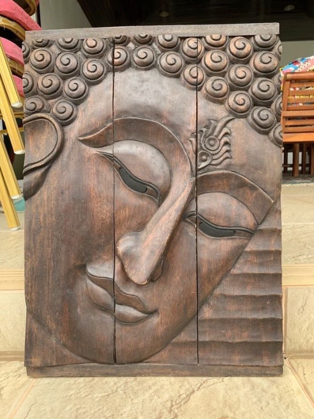 Beautiful Asia style Wood Sculpture.