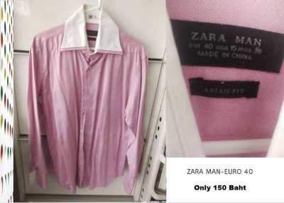 ZARA MAN - Double Collar Shirt - Size EURO 40