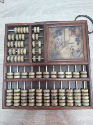 Large and heavy Chinese abacus 