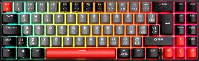 Mechanical keyboard Drevo calibur v2 pro - blue switches - PBT keycaps