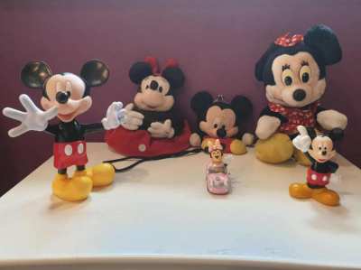 Mickie and Minney Mouse toys