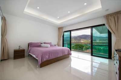 For sale 3 bedroom pool villa with fitness room in Bophut Koh Samui