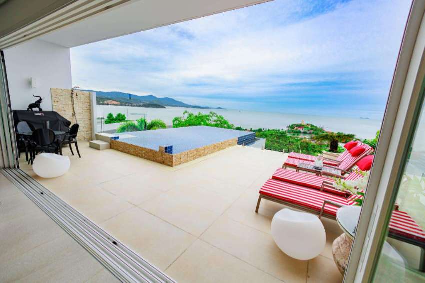 For sale 2 bedroom sea view villa in Plai Laem Koh Samui 