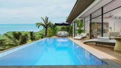 For sale sea view off-plan villa in Lamai Koh Samui 
