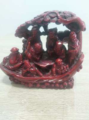 Fantastic hand carved Chinese ornament heavy