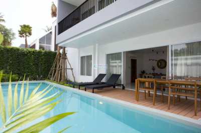 For sale nice 3 bedroom swimming pool villa in Chaweng Koh Samui 