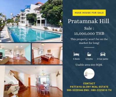 Huge House For Sale in Pratamnak Hill !