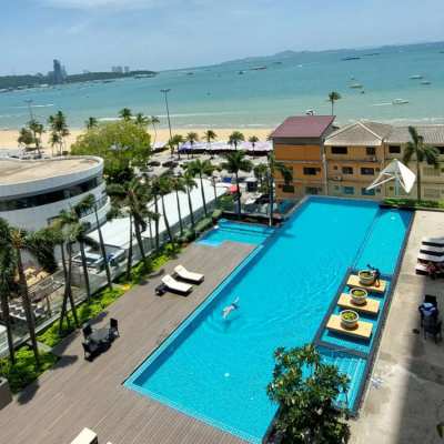 PATTAYA BEACH CONDO FOR SALE 1 BED 64 SQM WITH SEAVIEW
