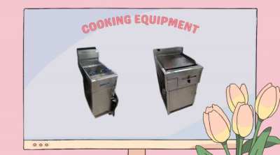  Pitco Deluxe fryer /  Gas griddle