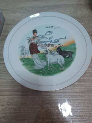 Fantastic large chinese plate 11