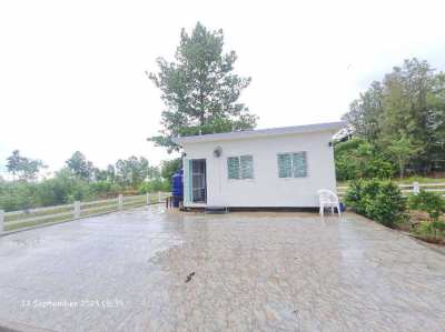 Land with Chanote and brand new container house forsale