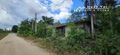 #1547 Land with building For Sale Huay Yai