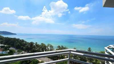 Amazing ocean views from this 1 bedroom condo in Royal Rayong Condo!
