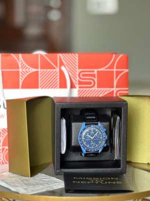Omega x swatch mission to Neptune moonshine