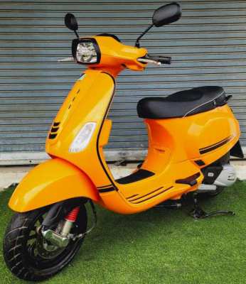 06/2022 Vespa S125 I-Get 66.900 ฿ Easy Finance by shop for foreigners