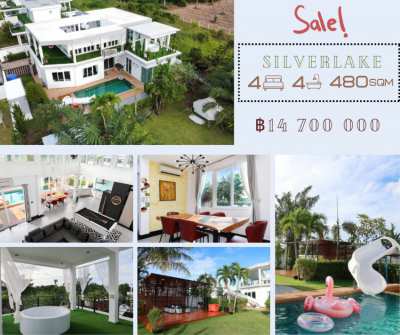 Silver Lake AREA Pattaya Villa For SALE
