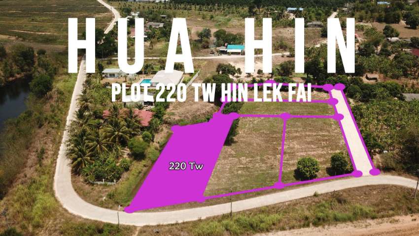 Land in Hua hin (880 m²)