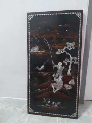 Lovely Large chinese mother of pearl picture price includes delivery
