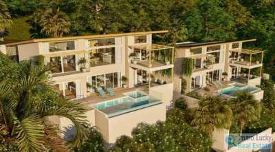 For sale 4 bedroom sea view off-plan villa in Bang Makham