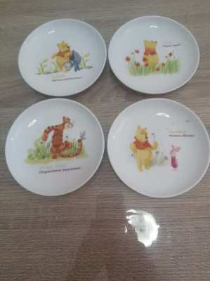 Rare collectable winnie the pooh dishes/plates disney sango