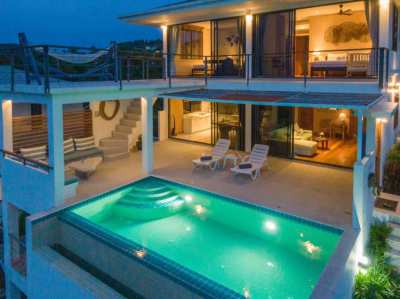 4 Bedrooms Tahiana villa with private pool & sea view