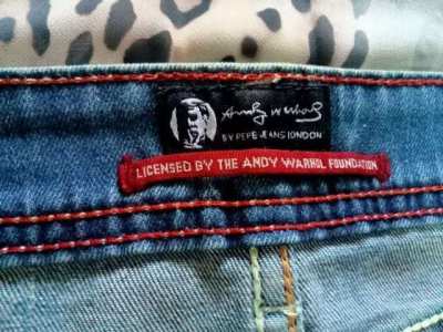 Andy Warhol short skirt by pepe jeans London