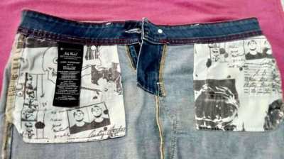 Andy Warhol short skirt by pepe jeans London
