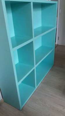 SALE!  STRONG MODERN CONTEMPORARY BOOKCASE/STORAGE UNIT-THREE SHELVES 