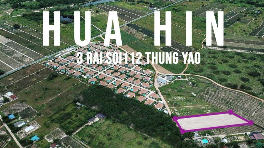Land in Hua hin soi 112 (4800 m²)
